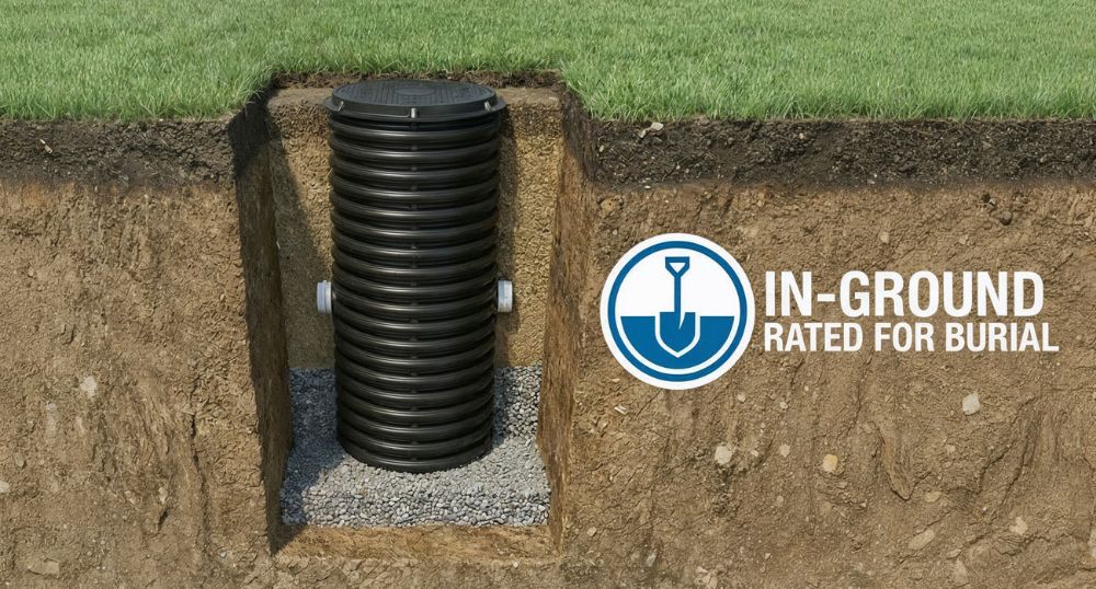 GreyFlow™ Underground Pump Station In-Ground Rated